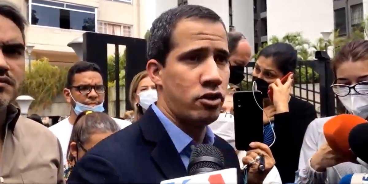 Guaidó confirma que se salva de ser detenido, gracias a la intervención de los vecinos