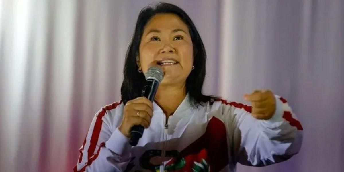 Keiko Fujimori anuncia que reconocerá los resultados de elecciones en Perú