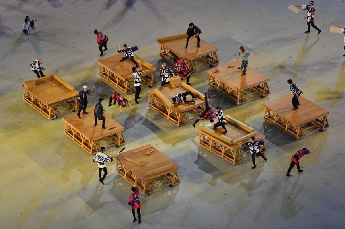 ¿Por qué la madera y Edo fueron protagonistas en la inauguración de los Olímpicos en Tokio?