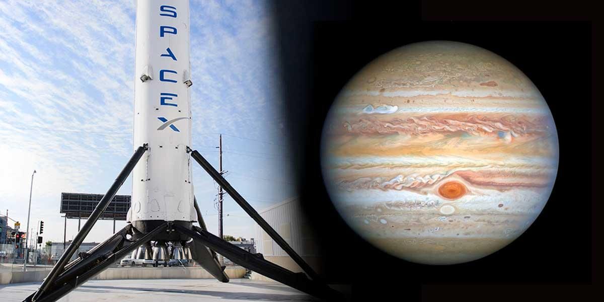La NASA escoge a SpaceX para explorar la luna Europa de Júpiter