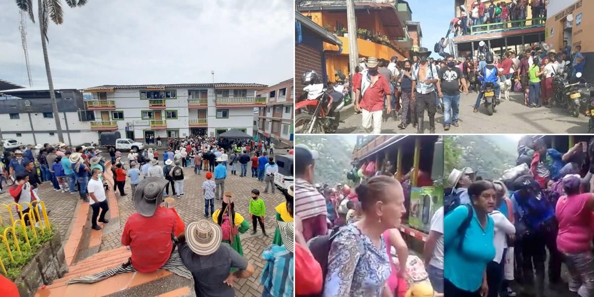 Crisis en Ituango: más de 2.000 desplazados por choques entre grupos armados