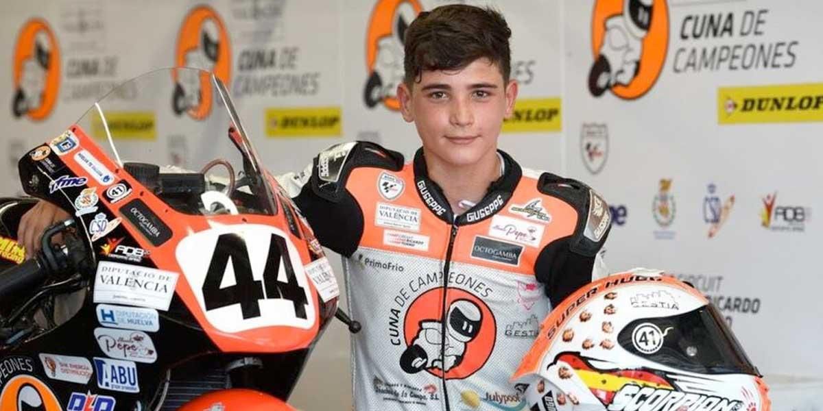 Fallece un piloto de motos español de 14 años en el circuito de Motorland
