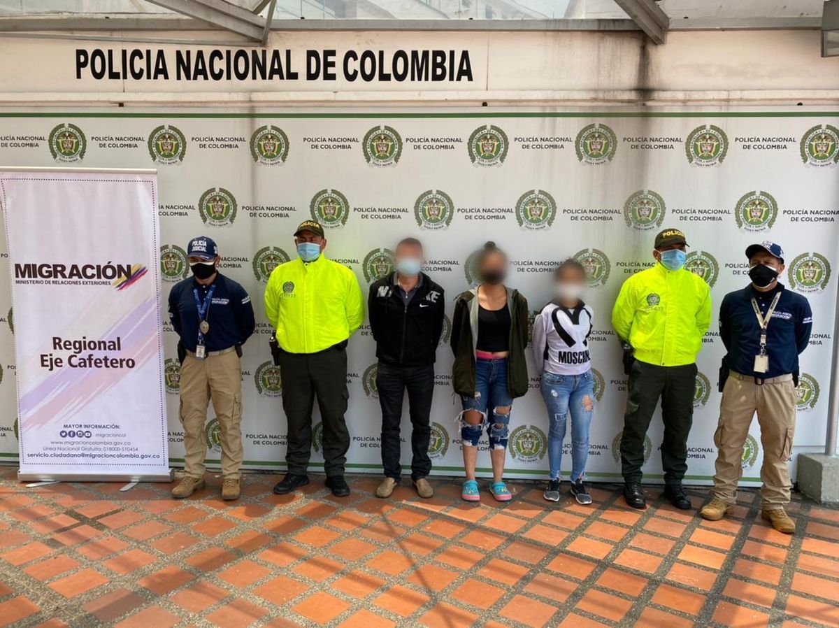 Cinco personas que engañaban y explotaban sexualmente colombianas en China, fueron capturadas