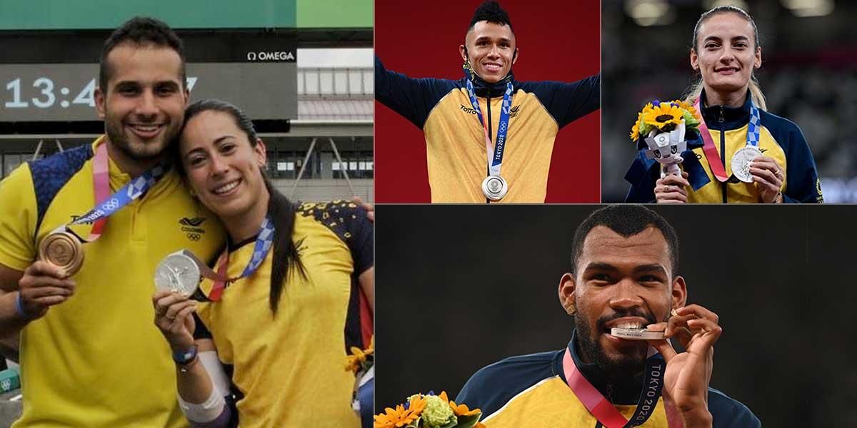 Colombia se despide de los Olímpicos con cinco medallas: cuatro de plata y una de bronce
