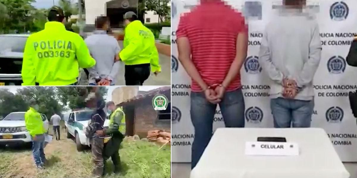 Capturan a presuntos responsables de secuestro y extorsión en Santander