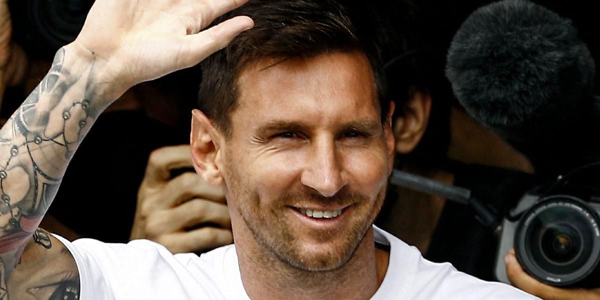 Lionel Messi venta camisetas 10 chiviadas PSG