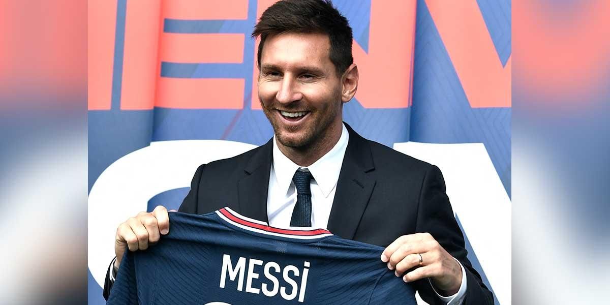 Lionel Messi fue presentado en el PSG: “Mi sueño es volver a levantar otra Champions League”