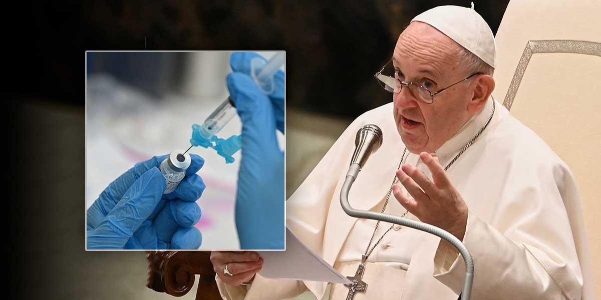 “Vacunarse es un acto de amor”, dice el papa Francisco
