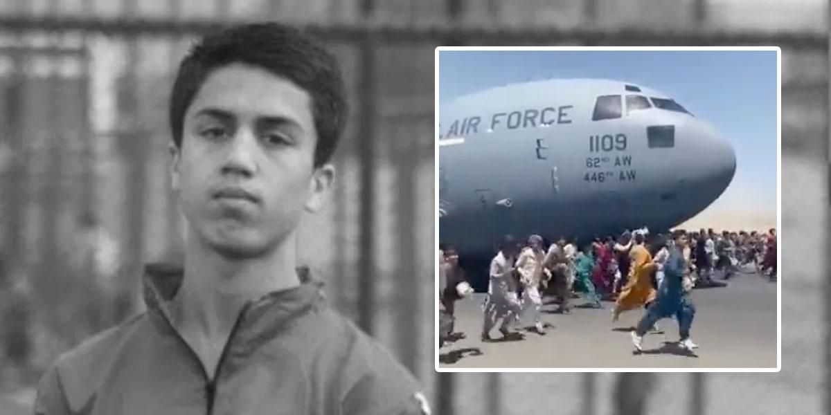 Restos humanos hallados en tren de aterrizaje de un avión de EE. UU. que despegó de Kabul serían de un joven futbolista