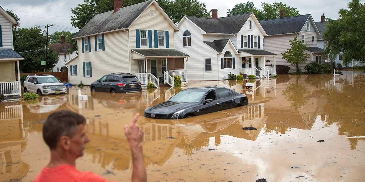 Henri deja a su paso inundaciones, miles de hogares sin luz y vuelos cancelados