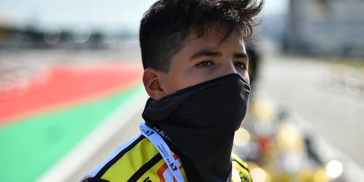 Salim Hanna, el kartista que sueña con convertirse en el próximo Juan Pablo Montoya