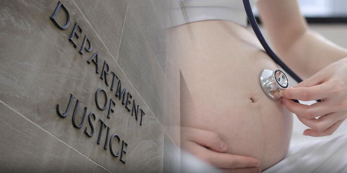 "Departamento de Justicia de EE. UU. demanda a Texas por ley de aborto", podría ser una genérica o montaje, como le quede fácil