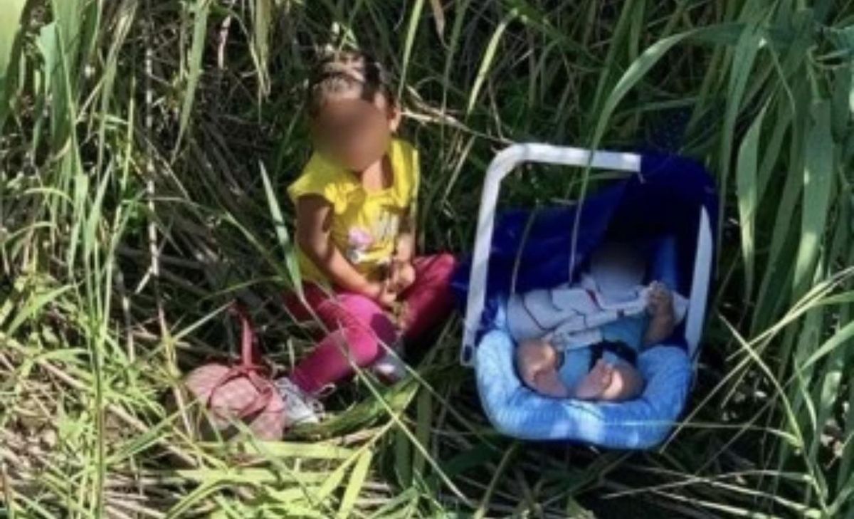 Una niña de dos años y un niño de tres meses fueron encontrados abandonados en el Río Grande en Texas