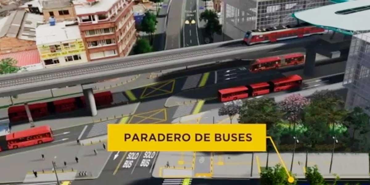 La calle 72 quedará a tres niveles con deprimido por el que pasará el metro de Bogotá