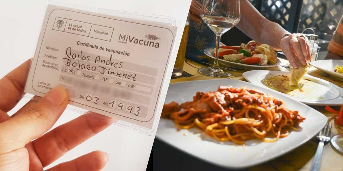 ¡A comer más barato! Restaurantes ofrecen descuento a quienes presenten su carné de vacunación