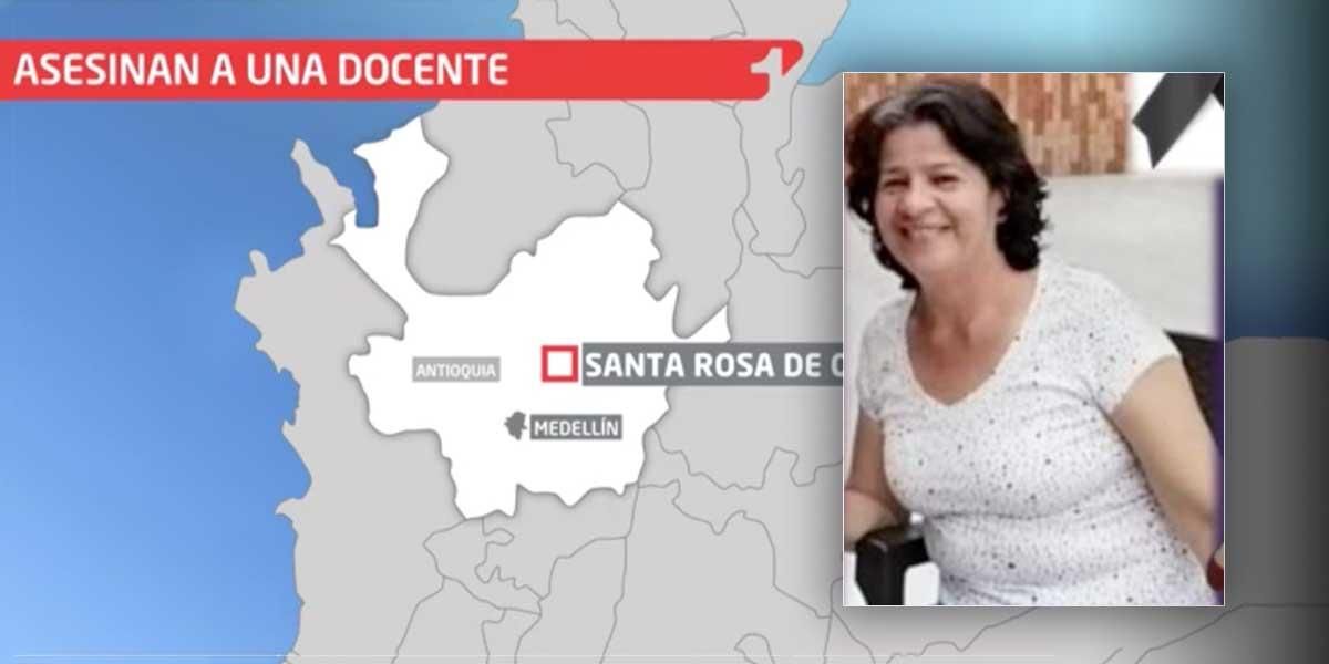 Consternación en Antioquia por el homicidio de una profesora tras denunciar acoso por parte de un mototaxista