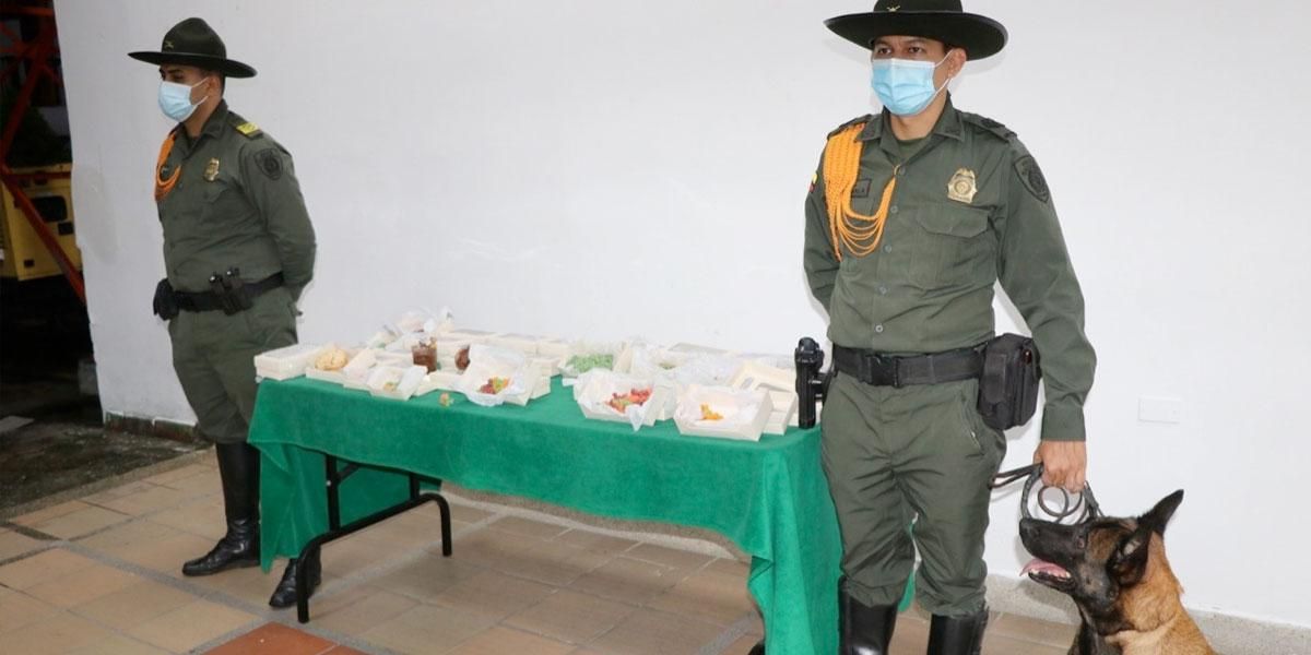 Policía descubre narco encomienda de gomitas hechas con marihuana en Bucaramanga