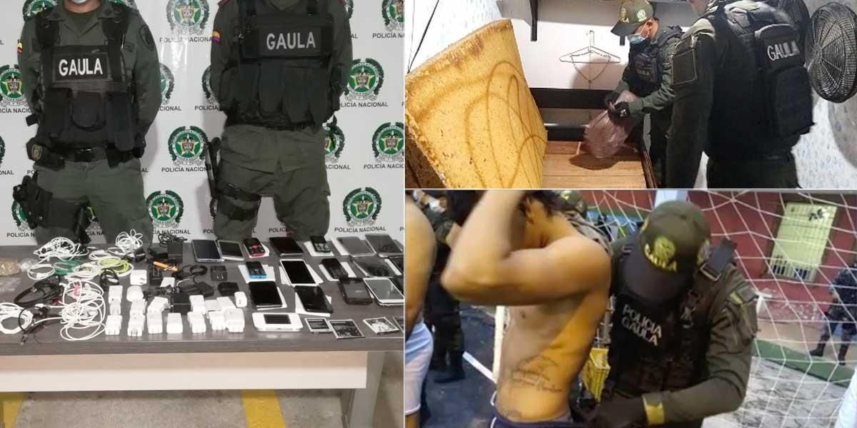 Desde la cárcel Modelo de Barranquilla hacían extorsiones a transportadores y comerciantes: Policía