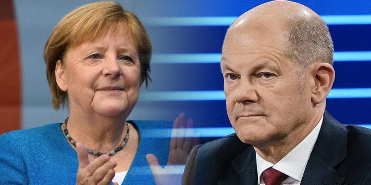Merkel ha felicitado al socialdemócrata Scholz por su "éxito" electoral