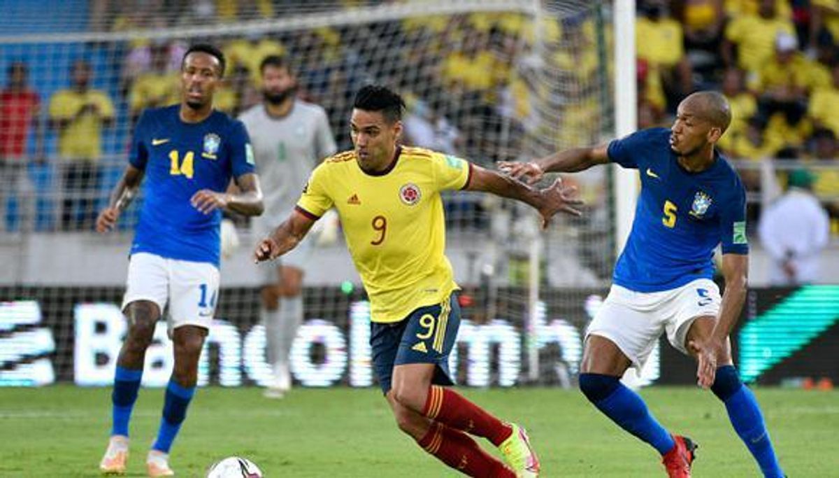 Selección Colombia le quita la racha de victorias en la eliminatoria a Brasil al empatar 0 – 0
