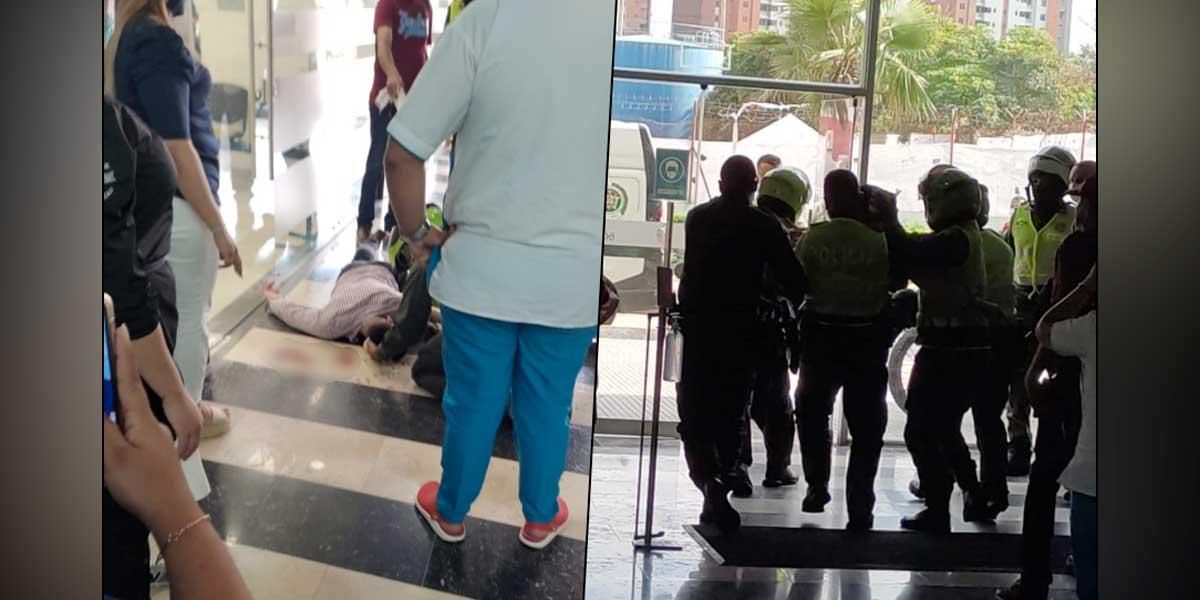 Policía que estaba en su día de descanso frustró robo a un banco de Barranquilla