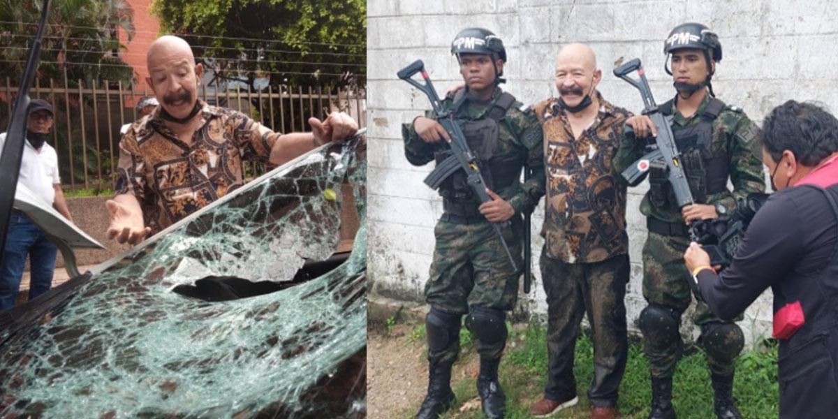 Soldados salvan de arroyo a profesor universitario en Barranquilla