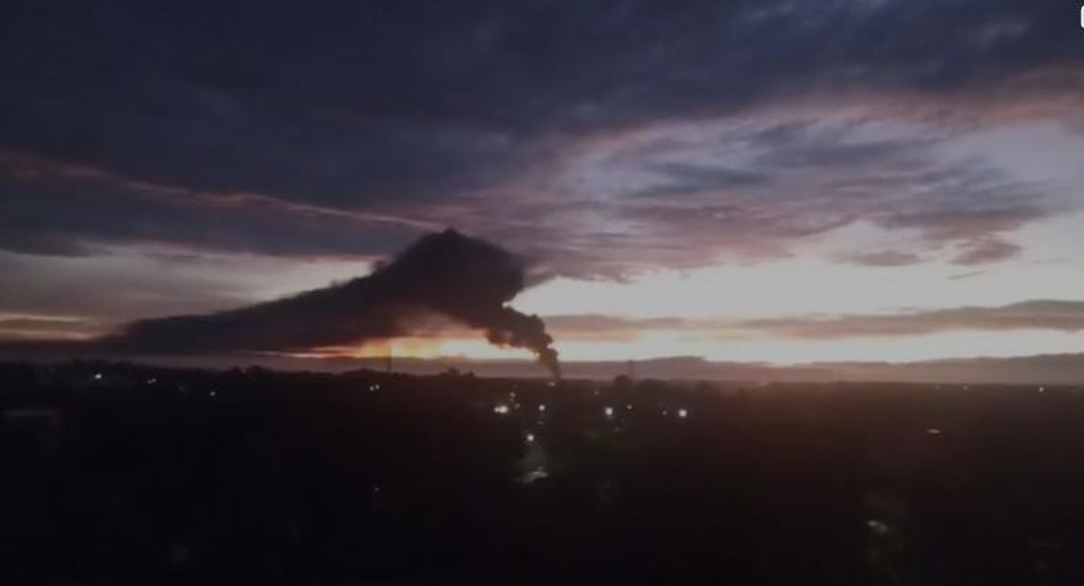 Fuerte explosión por atentado a oleoducto en Barrancabermeja, Santander