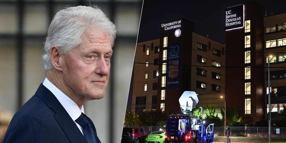 El expresidente de EE. UU., Bill Clinton, sale del hospital
