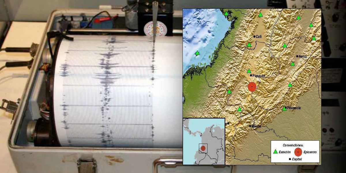 Temblor de magnitud 4,9 se registra al occidente del país