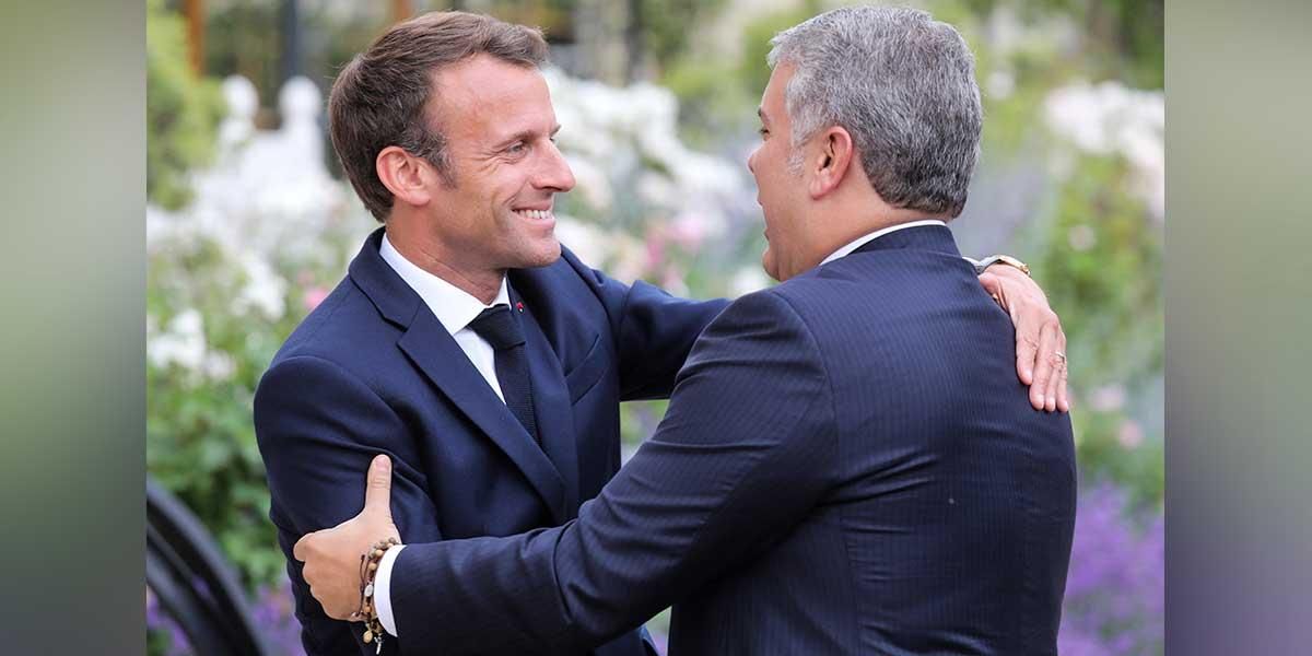 ¿Qué temas tratará Iván Duque durante el encuentro con el presidente de Francia?