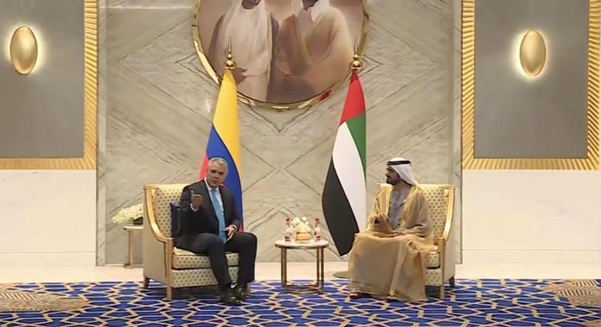 Presidente Duque asegura que hay gran oportunidad de negocio con los Emiratos Árabes Unidos