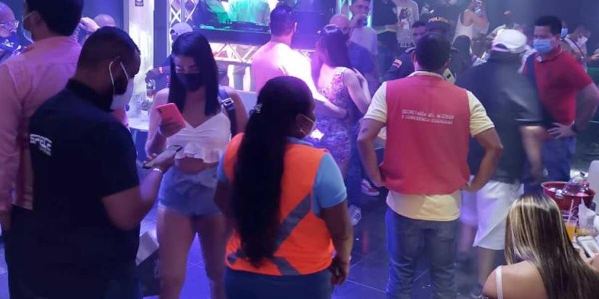 Autoridades intervienen cerca de mil fiestas en Cartagena