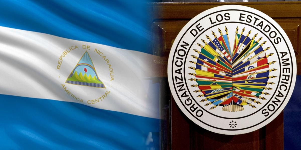 Nicaragua formaliza pedido de salida de la OEA
