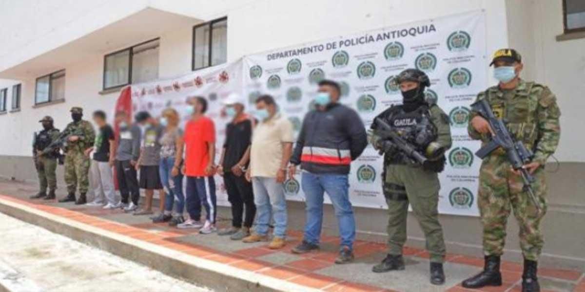 Duro golpe contra la delincuencia en Antioquia