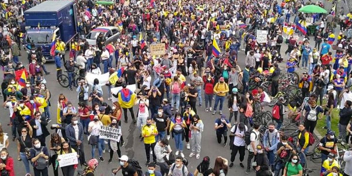 Puntos de concentración para las manifestaciones de este jueves en Bogotá