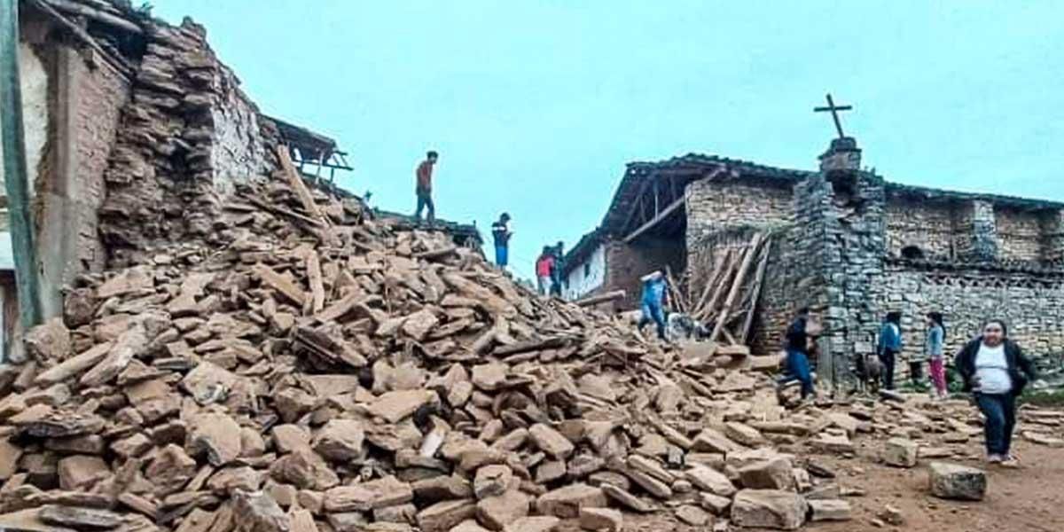 Asciende a cuatro los heridos y 867 damnificados en Perú por terremoto de 7,5 grados