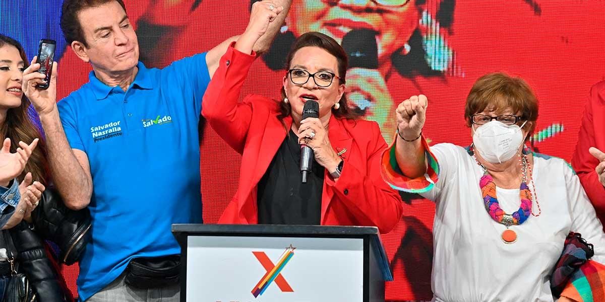 Xiomara Castro Zelaya se perfila como nueva presidenta de Honduras