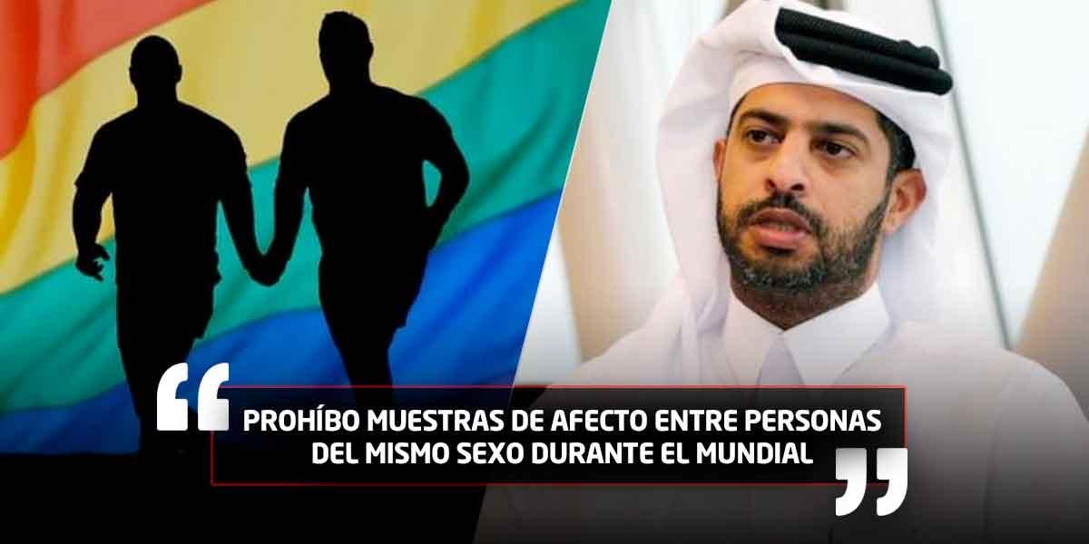 “La homosexualidad estará prohibida en Catar”: Presidente de Mundial 2022