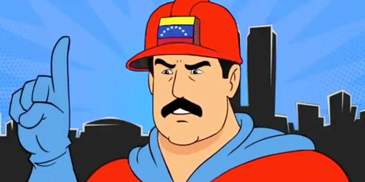 (Video) “Superbigote”: caricatura presenta a Maduro como superhéroe
