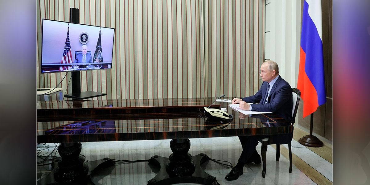 Terminó la cumbre virtual entre Vladimir Putin y Joe Biden