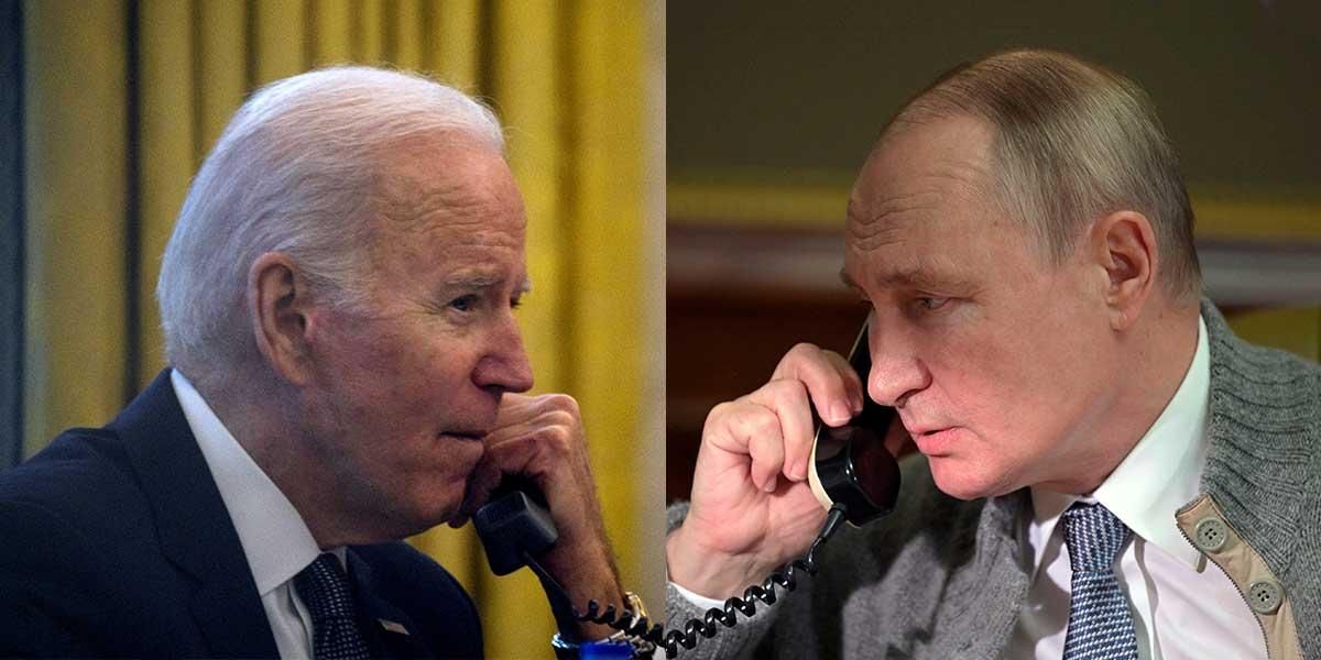 Biden y Putin hablarán por teléfono el jueves