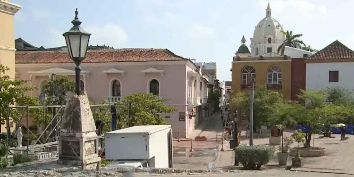 Centro Histórico de Cartagena se quedó sin fiesta de Año Nuevo
