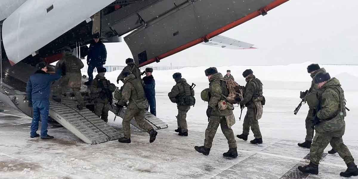 Kazajistán anuncia retirada de tropas rusas