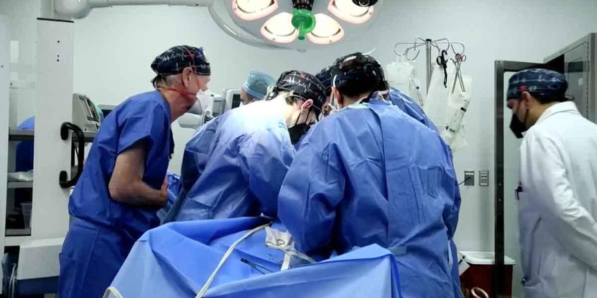 Cirujanos trasplantan con éxito un corazón de cerdo a un hombre