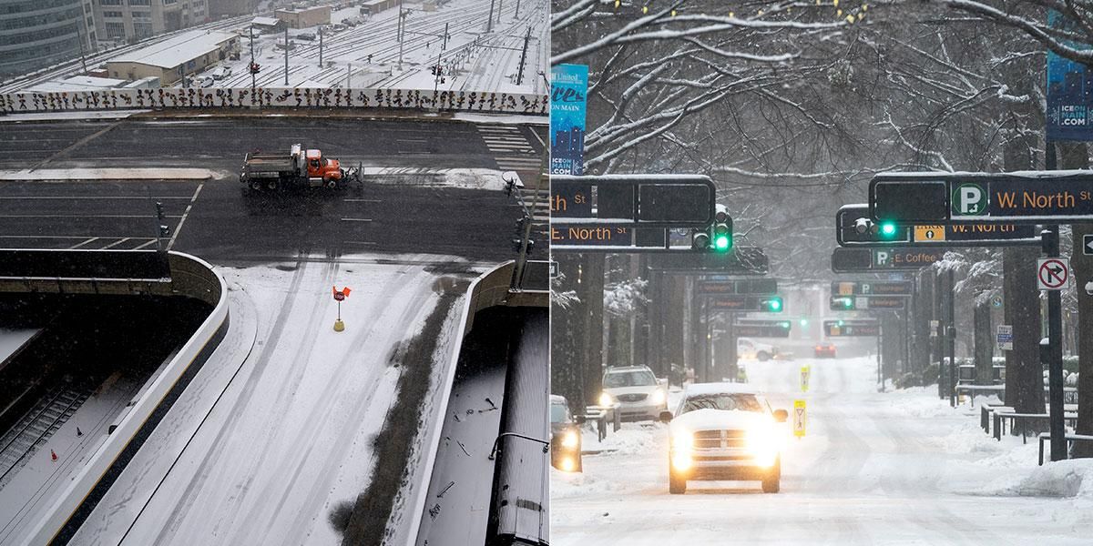 Miles de personas sin electricidad y vuelos cancelados en EE. UU. por tormenta invernal