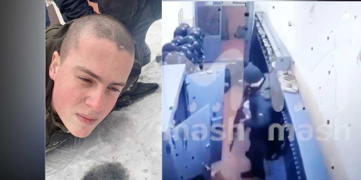 (Vídeo) A sangre fría: Soldado ucraniano mató a cinco de sus compañeros dentro de una guarida