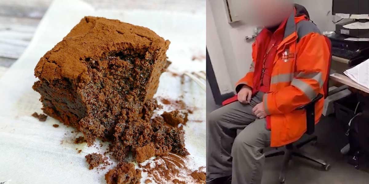Investigan a empleados de mensajería que comieron ‘happy brownies’ de un paquete abandonado