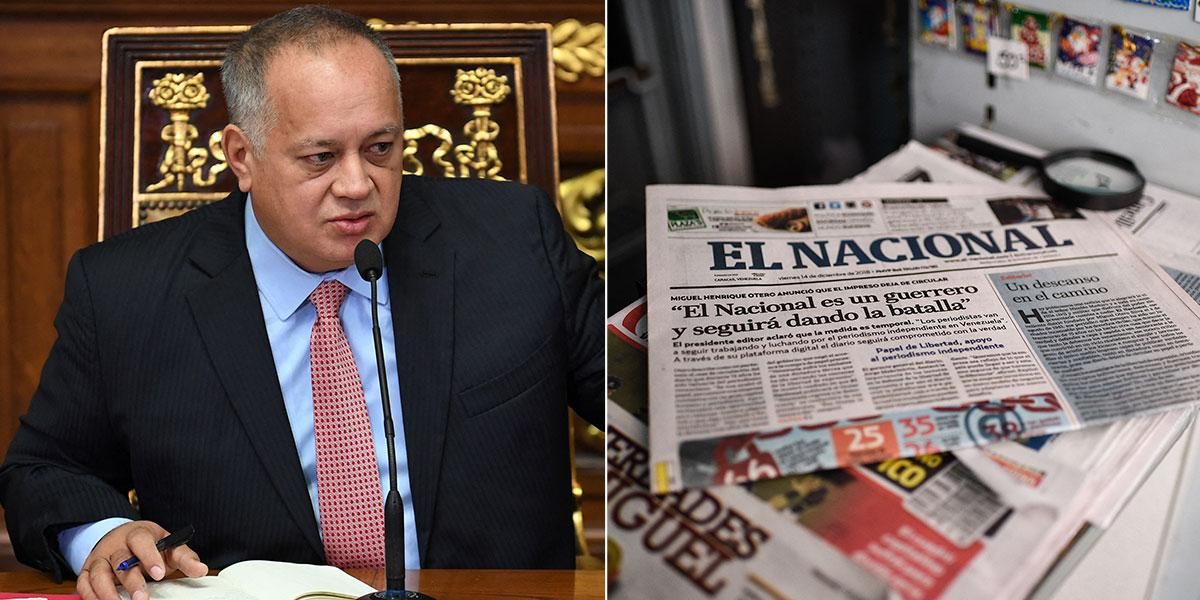 Diosdado Cabello se apodera de la sede de un famoso diario de oposición en Venezuela