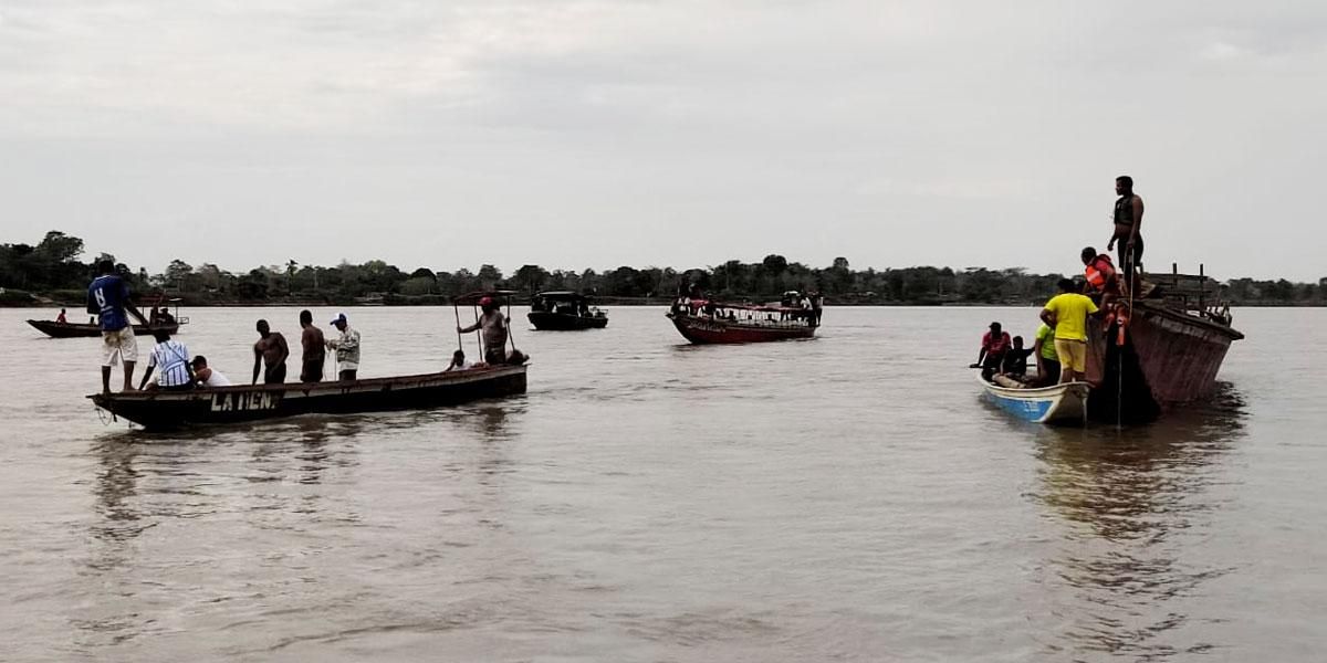 Hallan cuatro cuerpos en el río Magdalena tras choque de embarcaciones