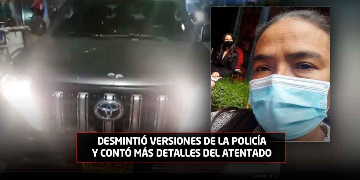 “No fue un hurto, nos iban a matar”: lideresa Amparo Tolosa tras sufrir un atentado en Bogotá